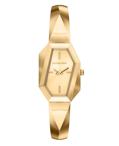 Michael Kors Women's Suri Two-hand Gold-tone Stainless Steel Watch, 25mm