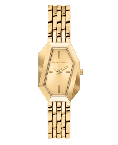 Michael Kors Women's Suri Two-hand Gold-tone Stainless Steel Watch, 25mm