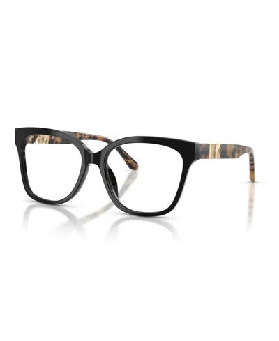 Michael Kors Women's Topanga Eyeglasses, Mk4203u In Black