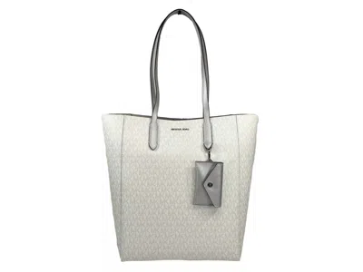 Michael Kors Women's Vincent Tote Purse Bag In Silver