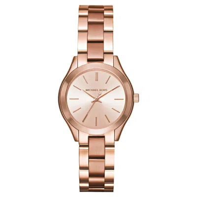 Pre-owned Michael Kors Women's Watch Runway Stainless Steel Mk3513