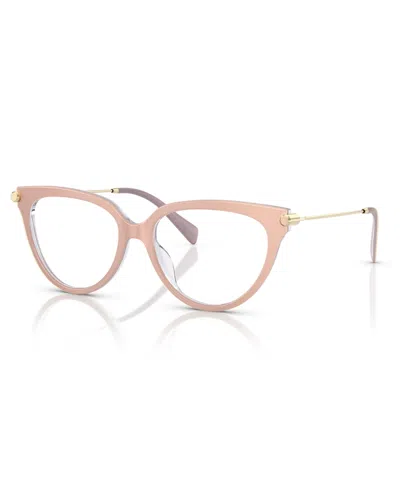Michael Kors Women's Windham Eyeglasses, Mk4151u In Light Sand Laminate