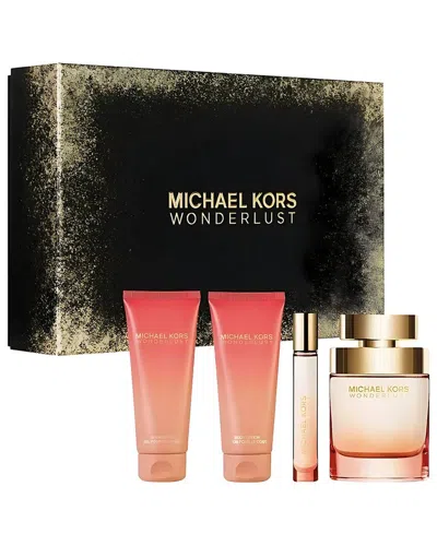 MICHAEL KORS MICHAEL KORS WOMEN'S WONDERLUST 4PC SET