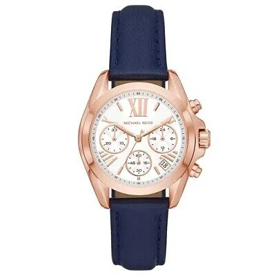 Pre-owned Michael Kors Womens Bradshaw White Dial Watch - Mk2960
