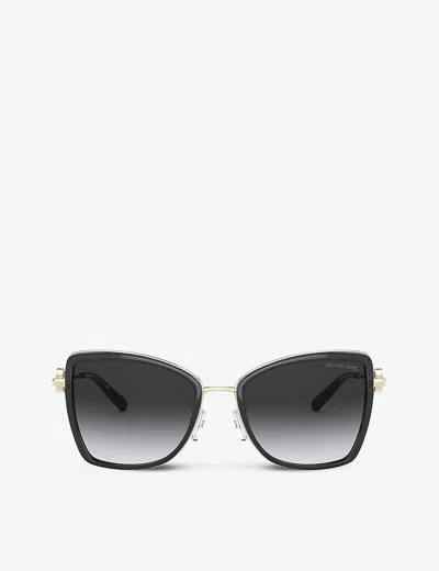 Michael Kors Woman Sunglass Mk1067b Corsica In Dark Grey Gradient