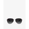 Michael Kors Woman Sunglass Mk1160 Biarritz In Pink