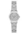 Michael Kors Petite Billie Frosted Silver-tone Watch In Metallic