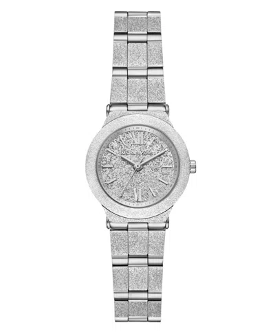 Michael Kors Women'sâ Billie Three-hand Silver-tone Stainless Steel Watch, 26mm
