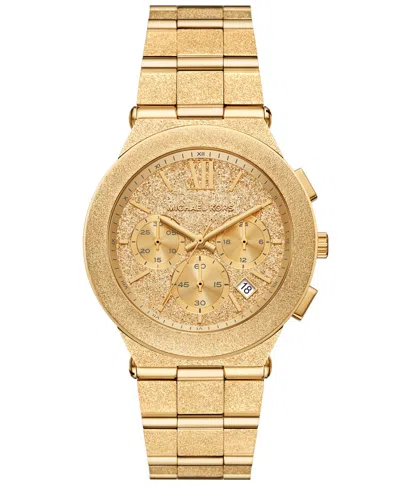 Michael Kors Women's Billie Chronograph Gold-tone Stainless Steel Watch, 40mm
