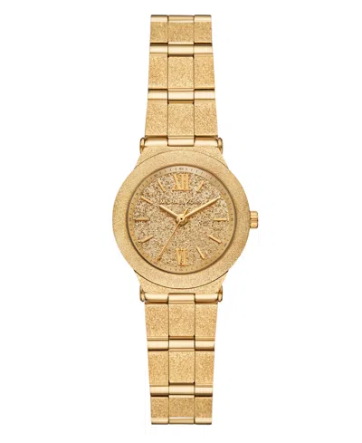Michael Kors Women's Billie Three-hand Gold-tone Stainless Steel Watch, 26mm