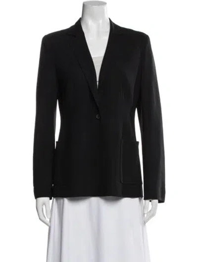 Pre-owned Michael Kors Wool Blazer In Black