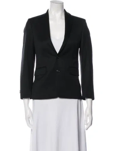 Pre-owned Michael Kors Wool Blazer In Black