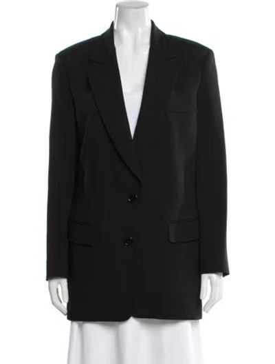 Pre-owned Michael Kors Wool Blazer In Black