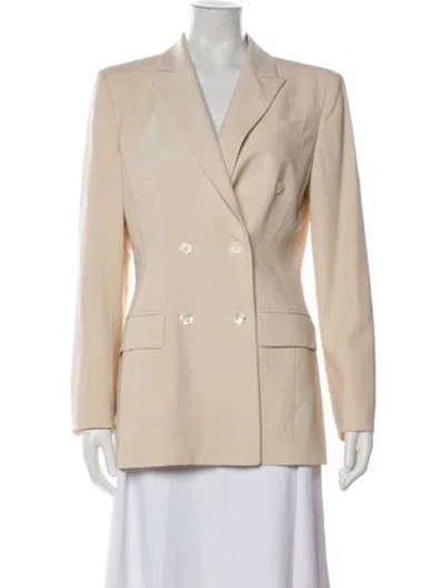 Pre-owned Michael Kors Wool Blazer In Pink
