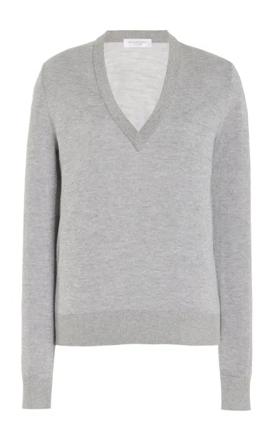 Michael Kors Wool-blend Sweater In Silver