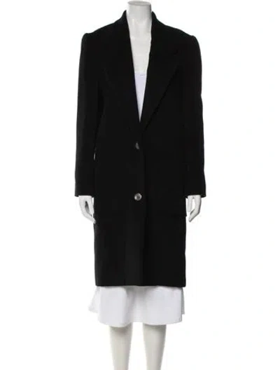 Pre-owned Michael Kors Wool Coat In Black