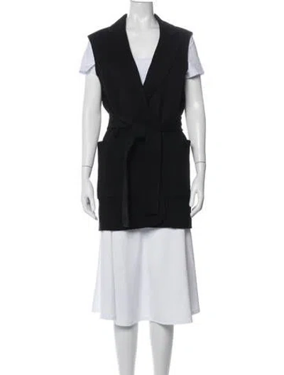 Pre-owned Michael Kors Wool Coat In Black