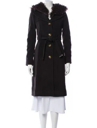 Pre-owned Michael Kors Wool Jacket In Brown