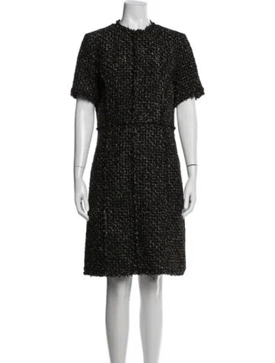 Pre-owned Michael Kors Wool Knee-length Dress In Multi