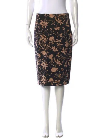 Pre-owned Michael Kors Wool Midi Length Skirt