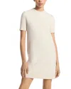 Michael Kors Wool Mini Dress In Ivory