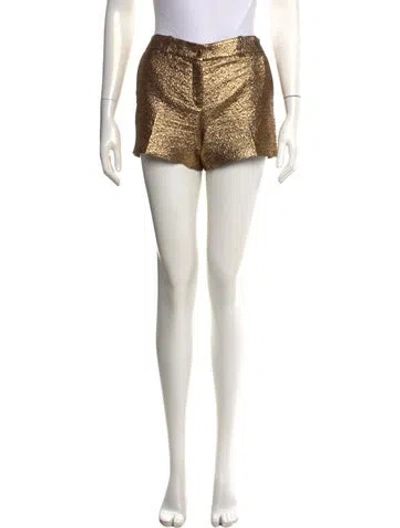 Pre-owned Michael Kors Wool Mini Shorts In Neutral