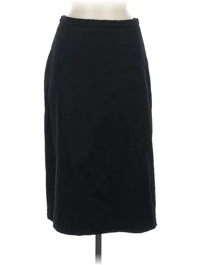 Pre-owned Michael Kors Wool Skirt In Black