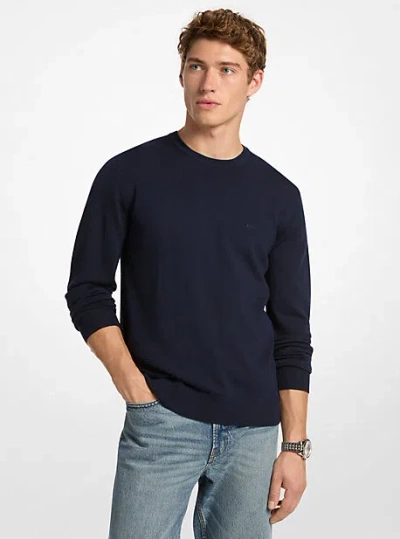 Michael Kors Wool Sweater In Black