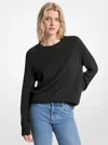 Michael Kors Wool Sweater In Blue