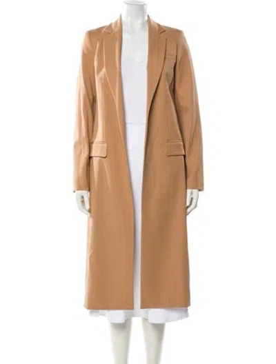 Pre-owned Michael Kors Wool Trench Coat W/ Tags In Brown