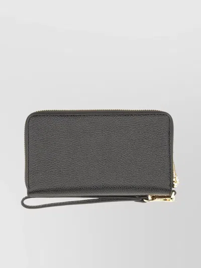 Michael Kors Wrist Strap Leather Wallet
