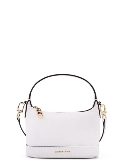 Michael Kors Wythe Leather Handbag With Frontal Logo