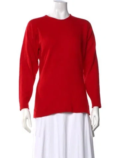 Pre-owned Michael Kors X Lyle & Scott Cashmere Sweater In Red