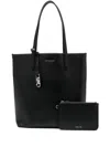 Michael Kors Xl Ns Reversible Tote In Black