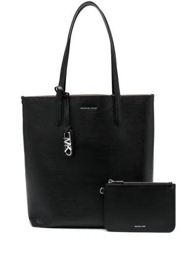 Michael Kors Xl Ns Reversible Tote In Black