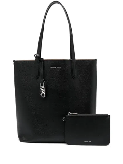 Michael Kors Xl Ns Reversible Tote In Black
