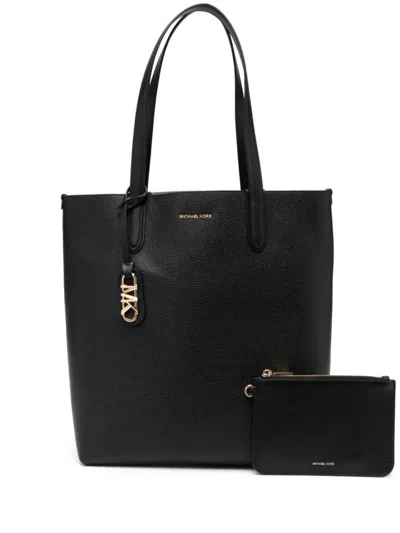 Michael Kors Xl Ns Reversible Tote In Black