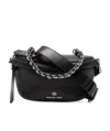 Michael Kors Xs Sling Messenger Bag In Black