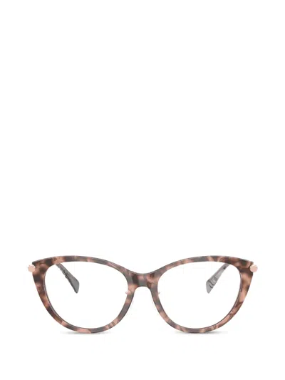 Michael Kors Yangtze Cat-eye Glasses In White