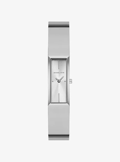 Michael Kors Yazmeen Silver-tone Bangle Watch