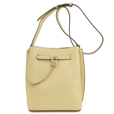 Pre-owned Michael Kors Yellow Leather Shoulder Bag ()
