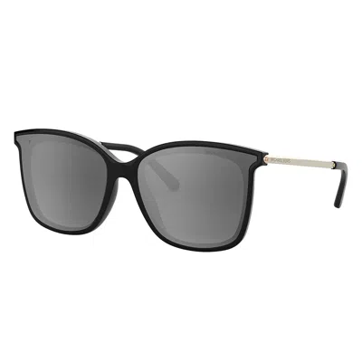 Michael Kors Zermatt Mk 2079u 333282 61mm Womens Square Sunglasses In Black