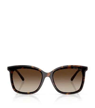 Michael Kors Zermatt Square Sunglasses In Brown