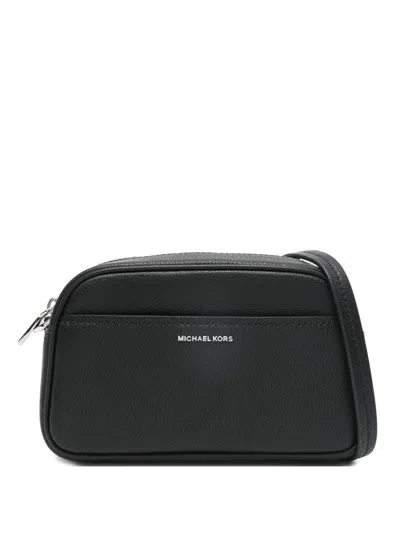 Michael Kors Zip Cross Body Bag In Black