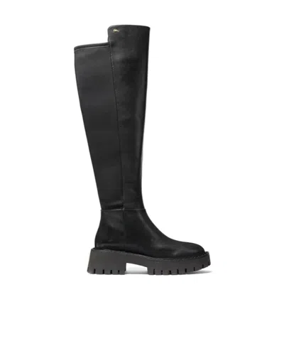 MICHAEL KORS MICHAEL KORS ZIP DETAILED ROUND TOE BOOTS