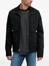 Michael Kors Zip-fastening Patch-pocket Jacket In Black