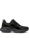 Michael Kors Zip Sneakers In Black