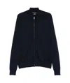 Michael Kors Cotton Sweater With Long Sleeves And Pockets In Blue