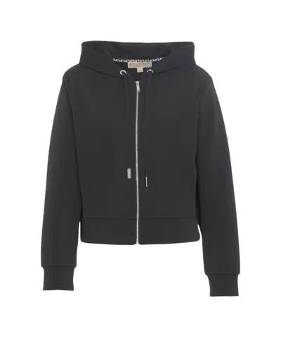 Michael Kors Zip-up Hoodie In Black