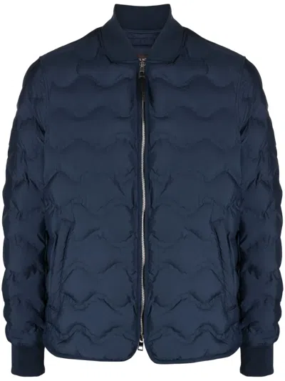 Michael Kors Quilted Jacket In Midnight